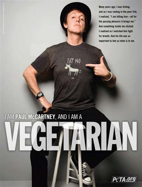 At what age did Paul McCartney become vegetarian